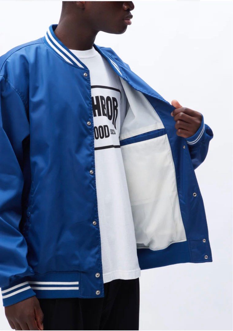 Neighborhood Baseball jacket, 男裝, 外套及戶外衣服- Carousell