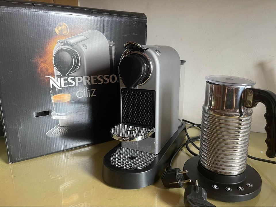 Nespresso Citiz Machine & Aeroccino 4 Boxed on Carousell