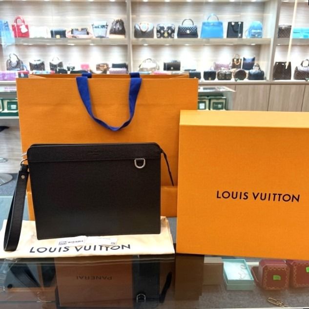 Authentic Louis Vuitton LV paper bag and large box, Luxury, Bags & Wallets  on Carousell