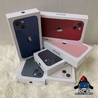 NEW iPhone 13 512GB Black / White / Red / Blue / Pink / Green Old Stock Full Set Sealed Box 365Days Warranty + Free Gifts 9 items (Ansuran Tanpa Kredit) 13