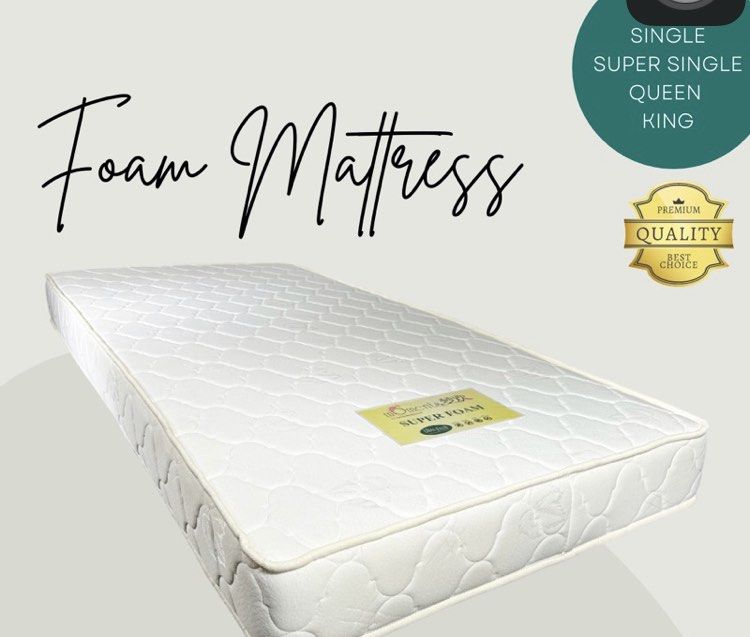New Single Mattress (still in plastic), Furniture & Home Living