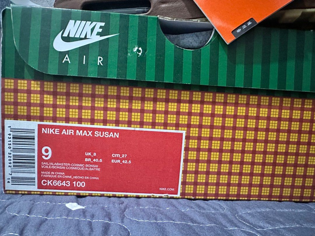 NIKE AIRMAX SUSAN Men s Fashion Footwear Sneakers on Carousell