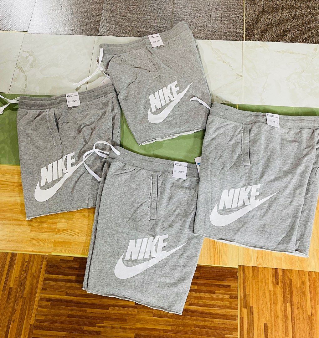 nike alumni shorts grey