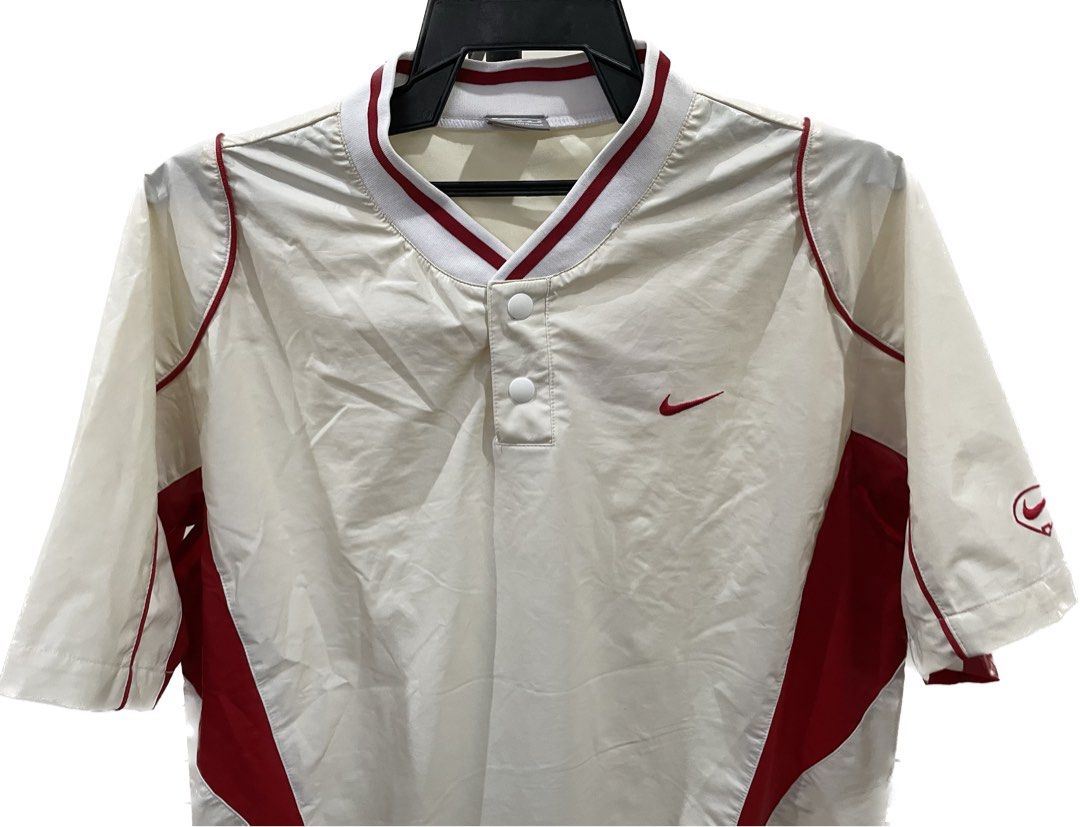 Nike baseball best sale jacket short sleeve