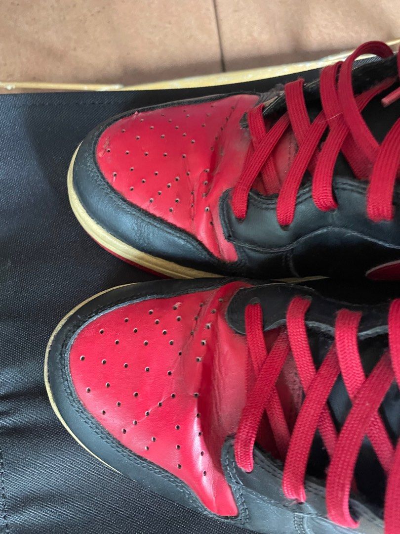 Nike Dunk CMFT bred Men s Fashion Footwear Sneakers on Carousell