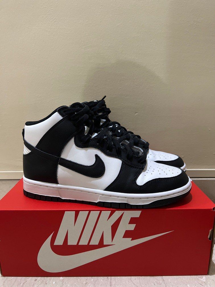 nike dunk high panda mens