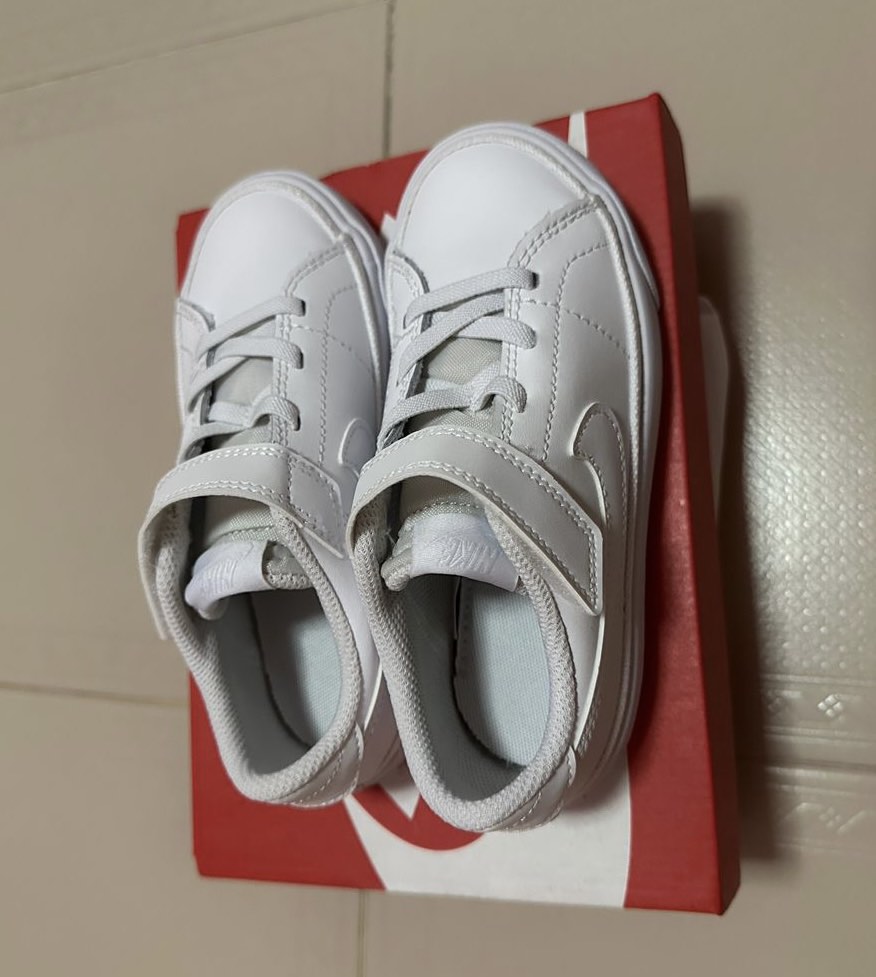 Nike Kids Court Legacy Baby/Toddler Shoes White Babies Kids Babies