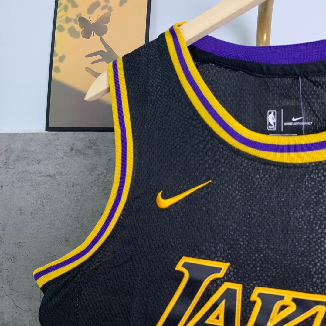 Men's Nike NBA Los Angeles Lakers City Edition 8&24 Mamba Week Kobe Co