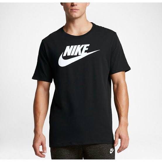 nike logo size on shirt