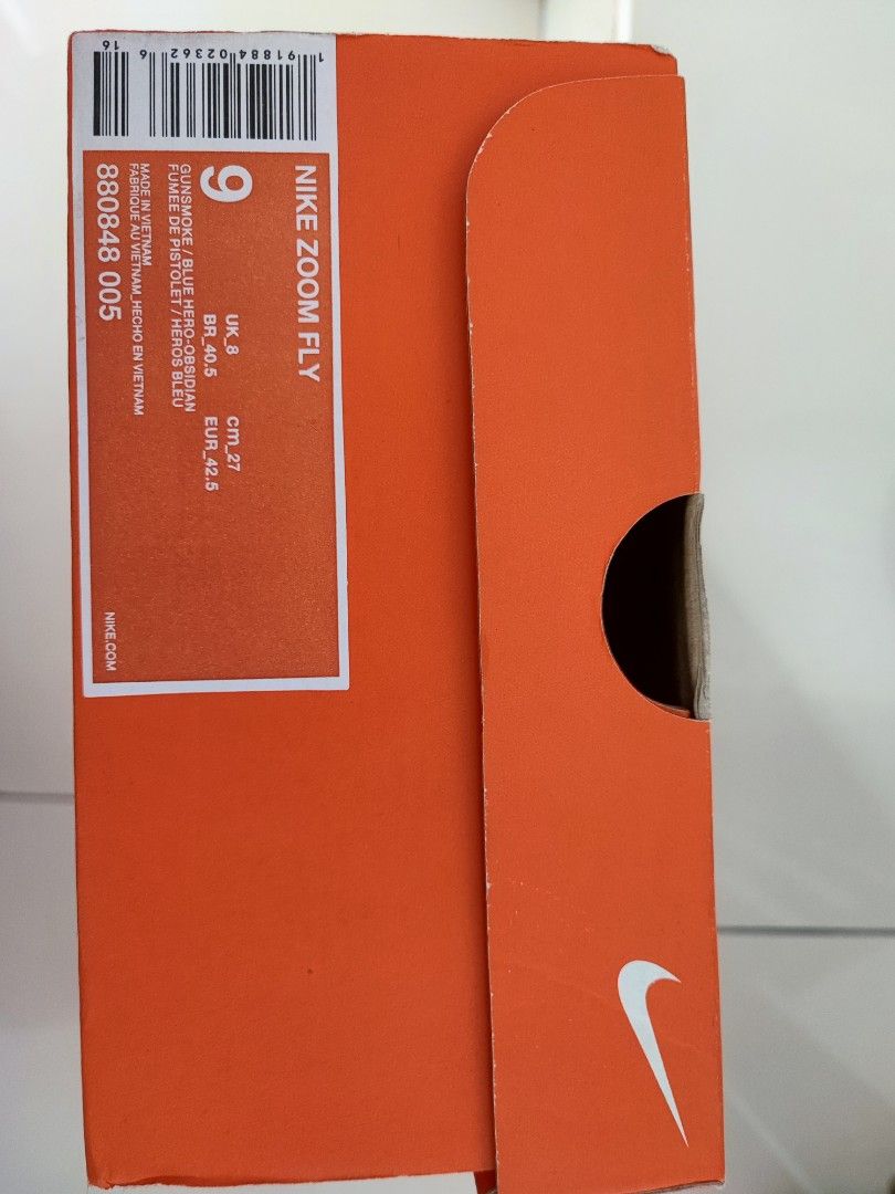 nike zoom fly size guide