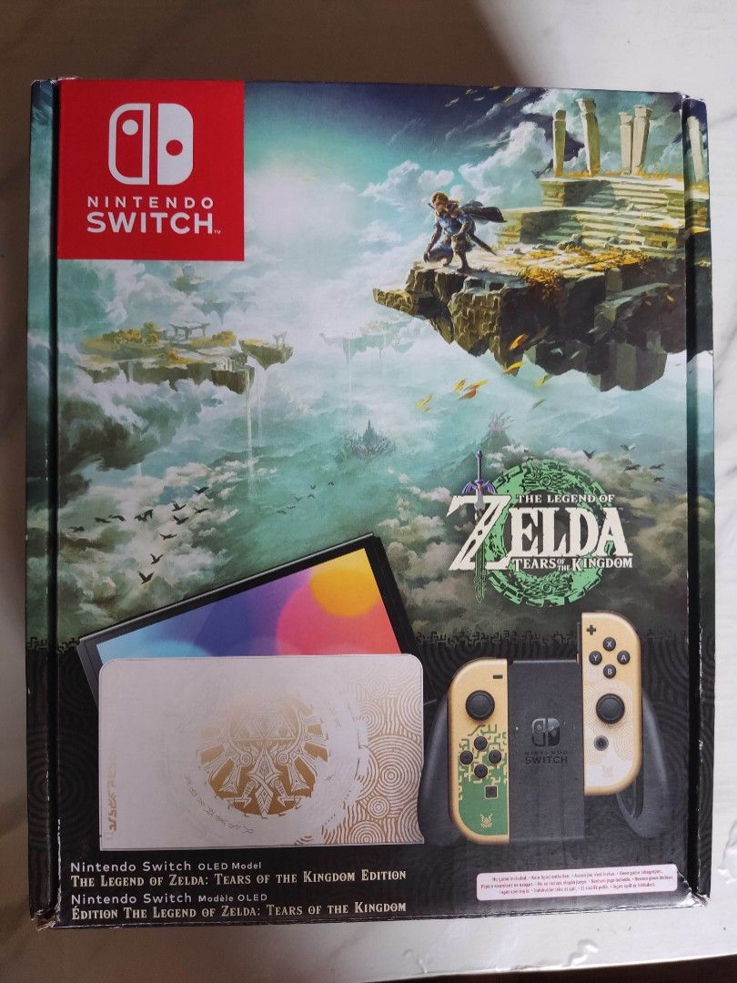 Nintendo Switch - OLED Model - The Legend of Zelda: Tears of the Kingdom  Edition