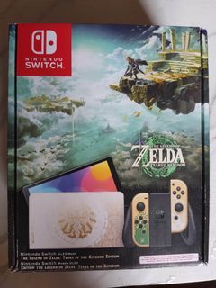 Nintendo Switch Oled Zelda Edition
