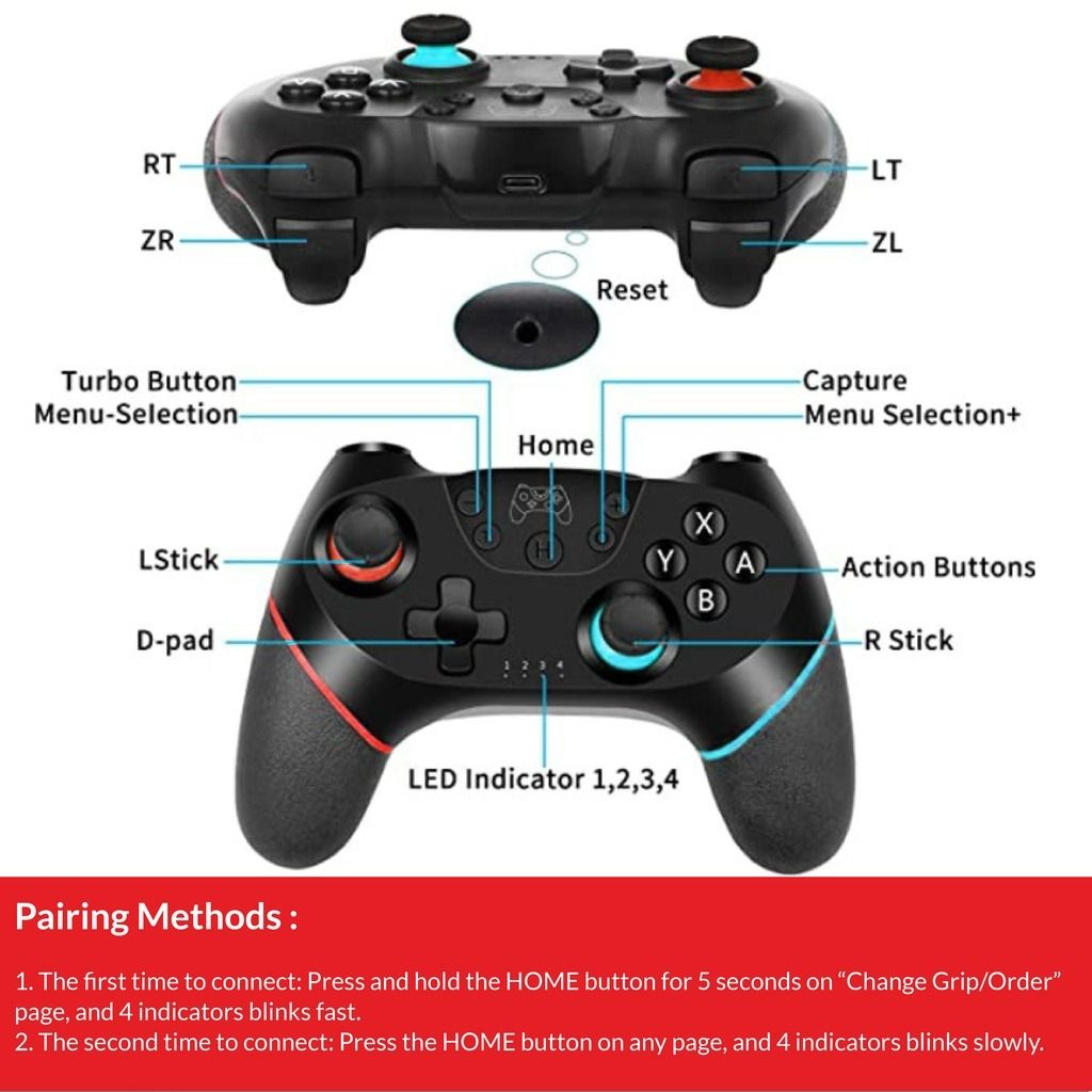 Switch pro controller mah outlet