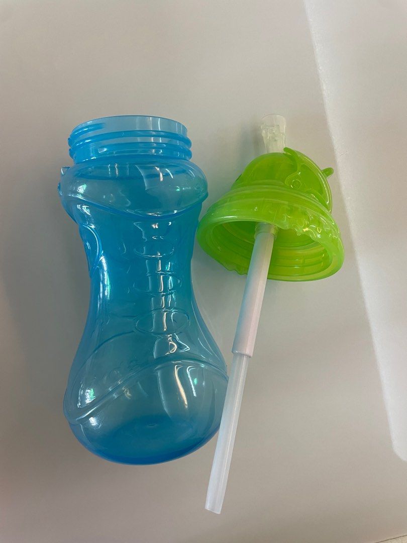 Nuby 12m+ Toddler Straw Cup (Category: Weaning & Toddler Feeding) located in Taytay. Submitted by mariavg (Listing ID 1226026438, Image 3). Description: Nuby 12m+ Toddler Straw Cup 12 oz BPA Free Selling for ₱150 Bought for ₱ 429 Used but not abused. RFS: Decluttering/ Not being used .
