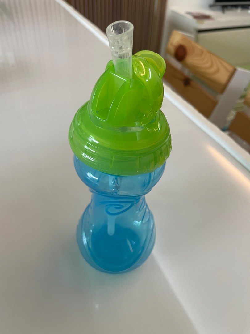 Nuby 12m+ Toddler Straw Cup (Category: Weaning & Toddler Feeding) located in Taytay. Submitted by mariavg (Listing ID 1226026438, Image 2). Description: Nuby 12m+ Toddler Straw Cup 12 oz BPA Free Selling for ₱150 Bought for ₱ 429 Used but not abused. RFS: Decluttering/ Not being used .