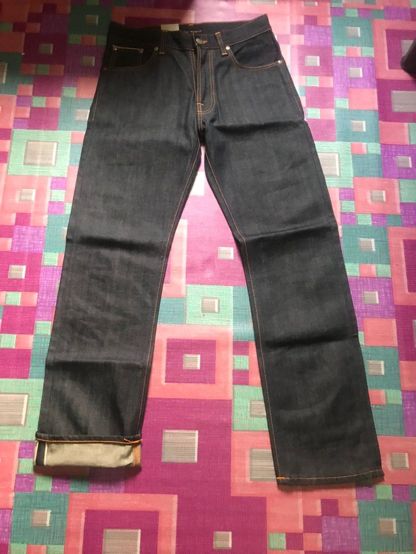 Nudie loose hot sale leif dry selvage