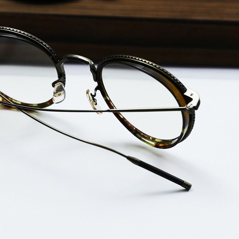 未使用 OLIVER PEOPLES OP505 雅 BK ×GOLD-