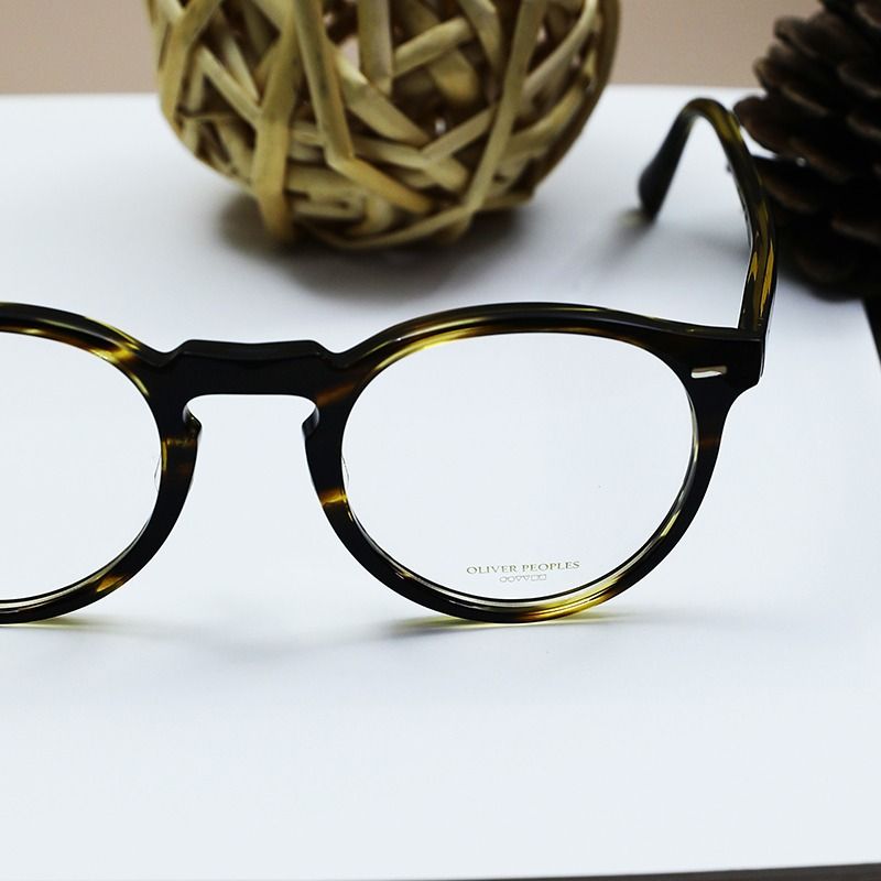 日版OLIVER PEOPLES , OV5186F 1003 , GREGORY PECK-F COCOBOLO , SIZE 