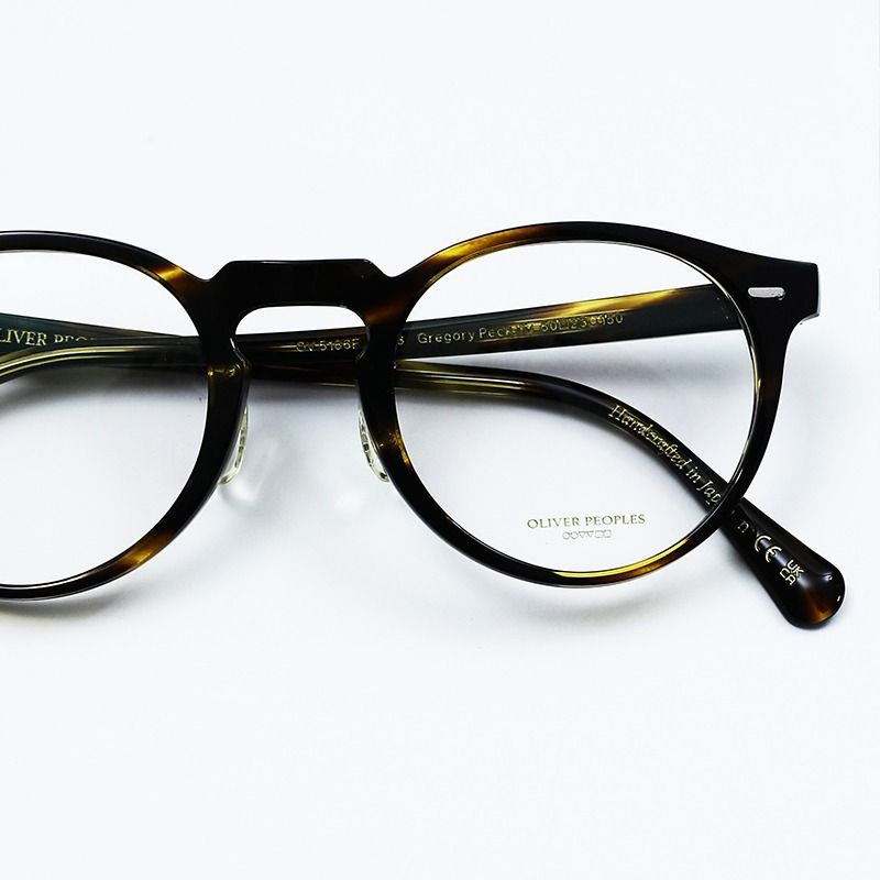 日版OLIVER PEOPLES , OV5186F 1003 , GREGORY PECK-F COCOBOLO , SIZE 