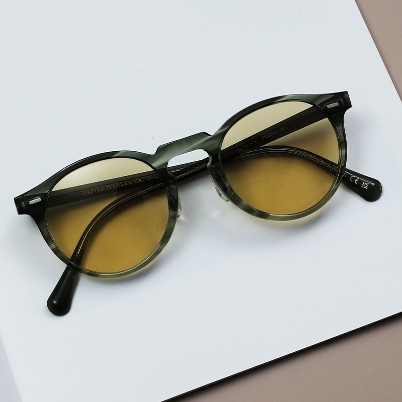 日版OLIVER PEOPLES , OV5186F 1705 , GREGORY PECK-F WASHED JADE