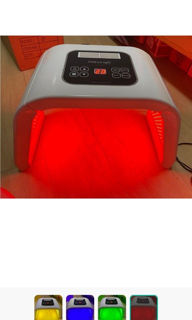 Omega Light for face and body, Health & Nutrition, Face Masks & Face Shields on Carousell