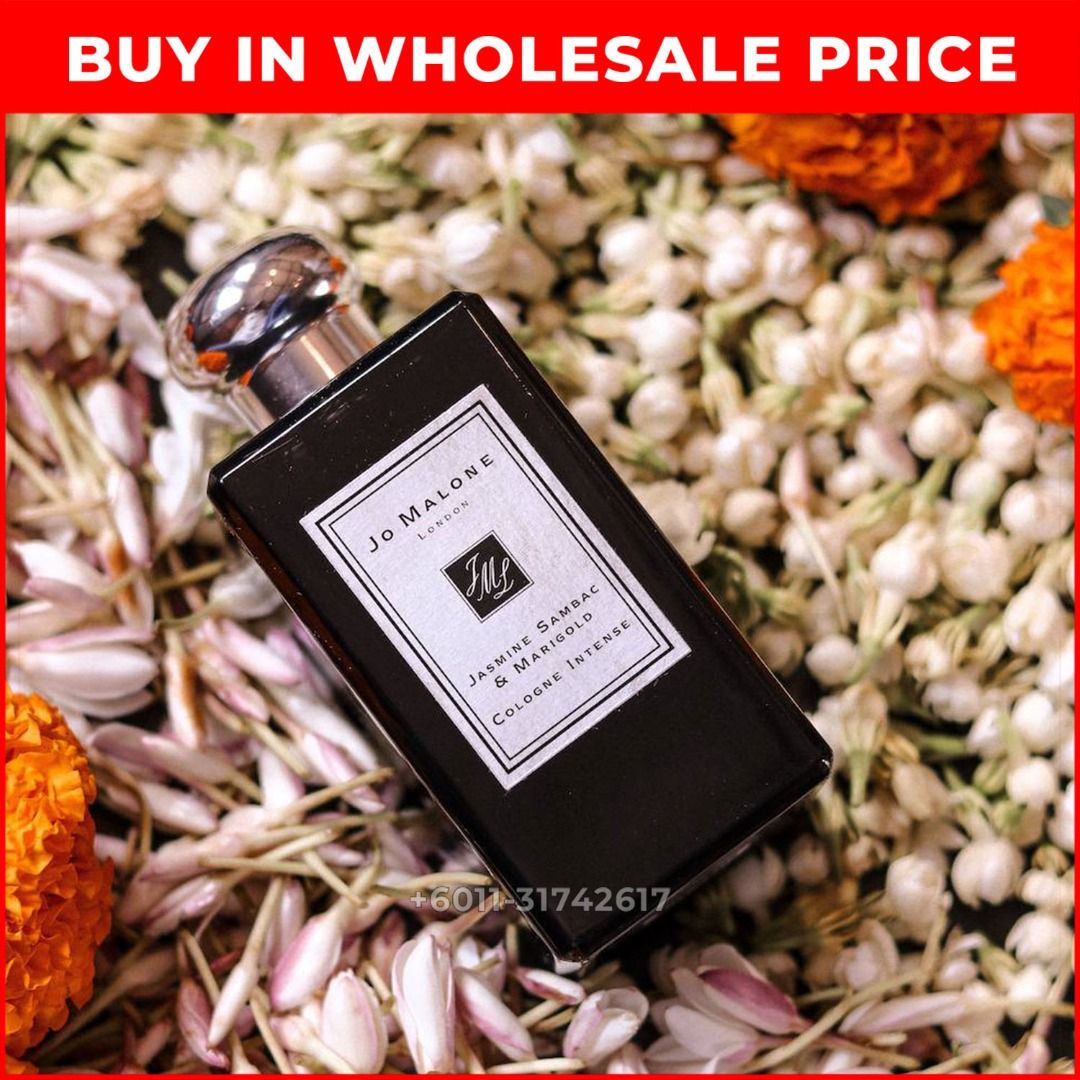 ORIGINAL JO MALONE JASMINE SAMBAC MARIGOLD COLOGNE INTENSE 100ML FOR UNISEX