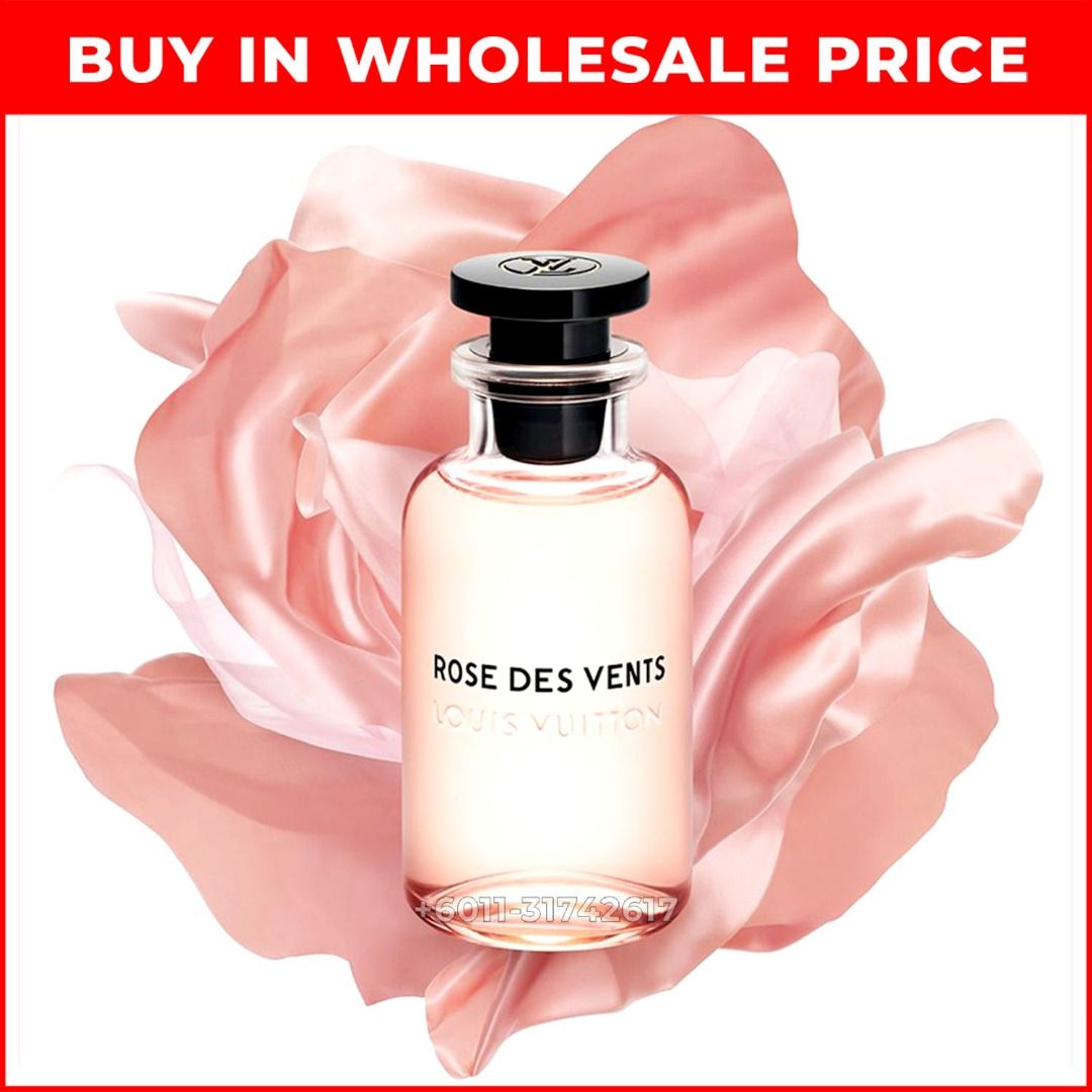 ORIGINAL] LOUIS VUITTON ROSE DES VENTS 100ML EDP FOR WOMEN, Beauty &  Personal Care, Fragrance & Deodorants on Carousell