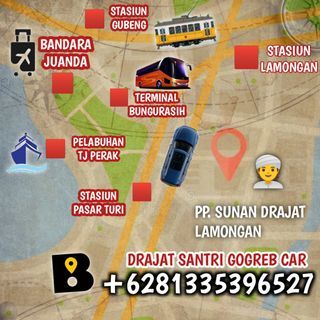 Paciran gocar santri online - karangasem lamongan grebcar santri - drajat gogreb