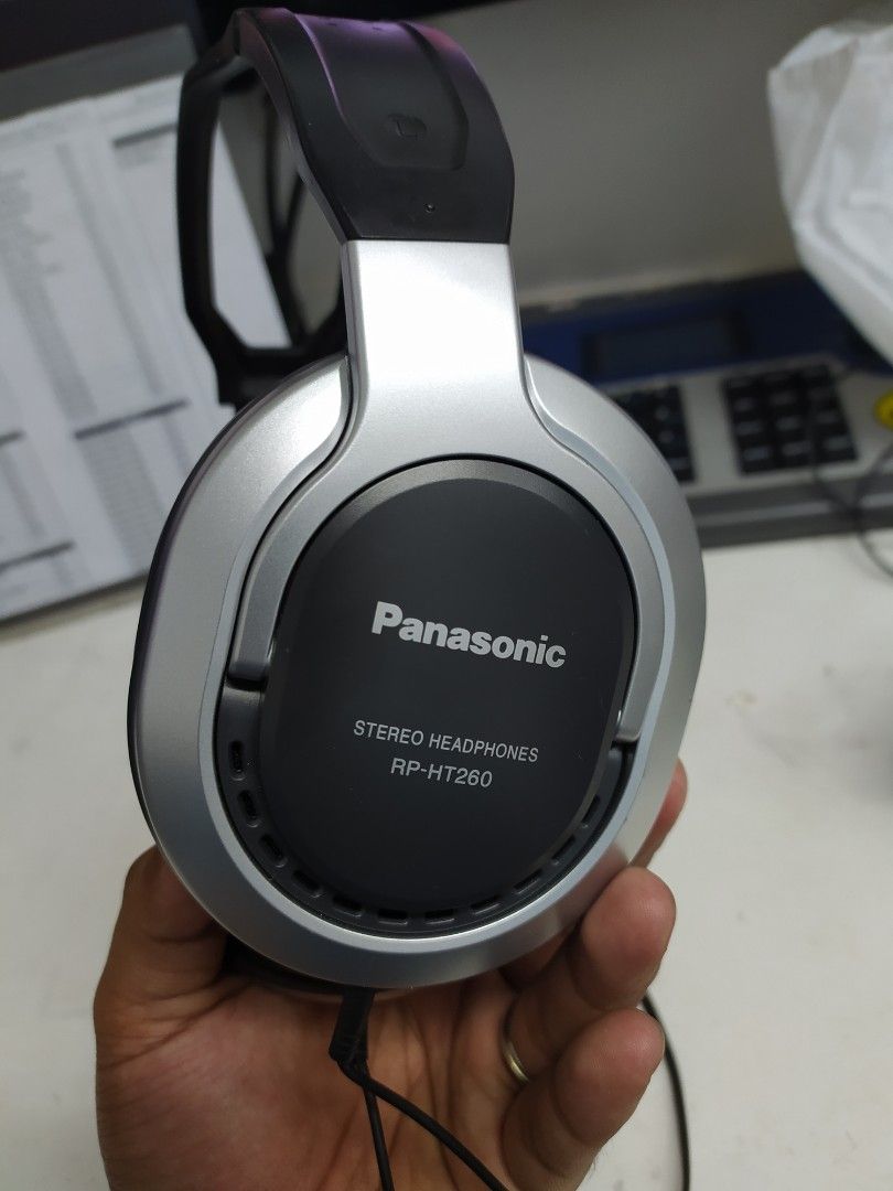 Panasonic RP-HT260 Over-Ear Headphones (Working)