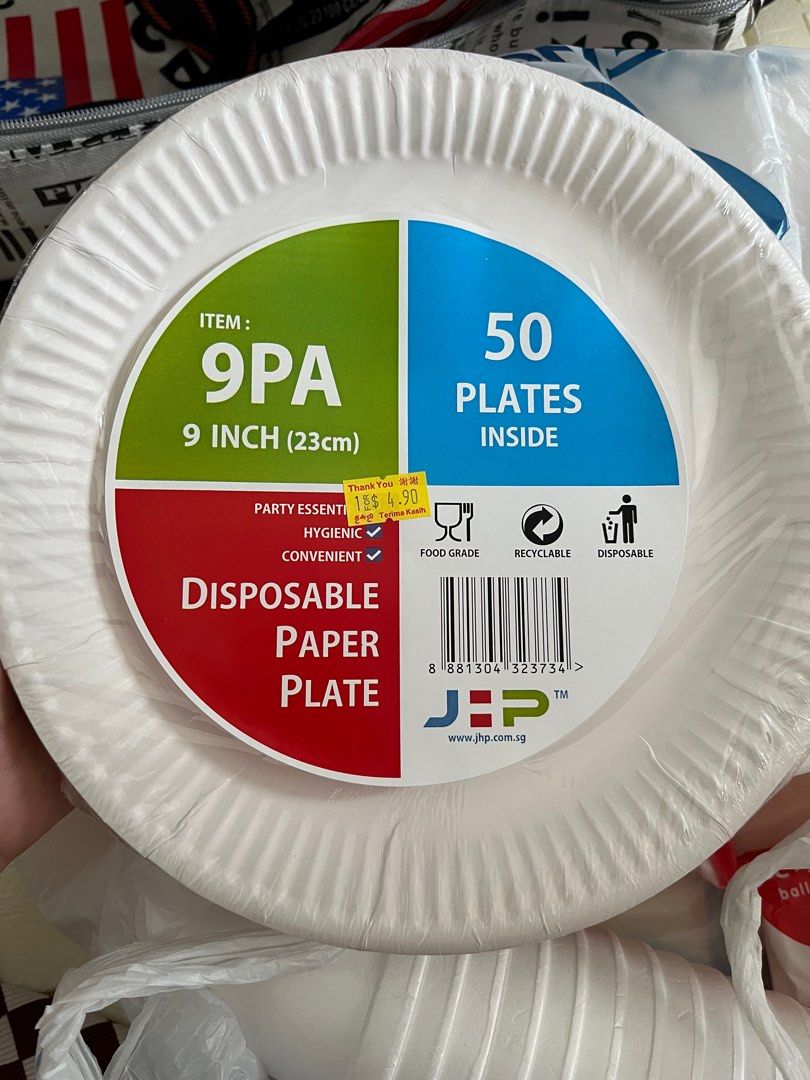 Paper plate, bowl, bags etc, Food & Drinks, Other Food & Drinks on