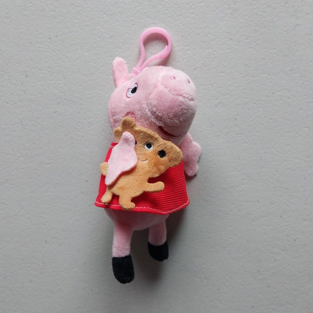 Peppa Pig Plush Toy Keychain (Category: Plushies & Soft Toys) located in Quezon City. Submitted by ddeonz (Listing ID 1226038043, Image 1). Description: .