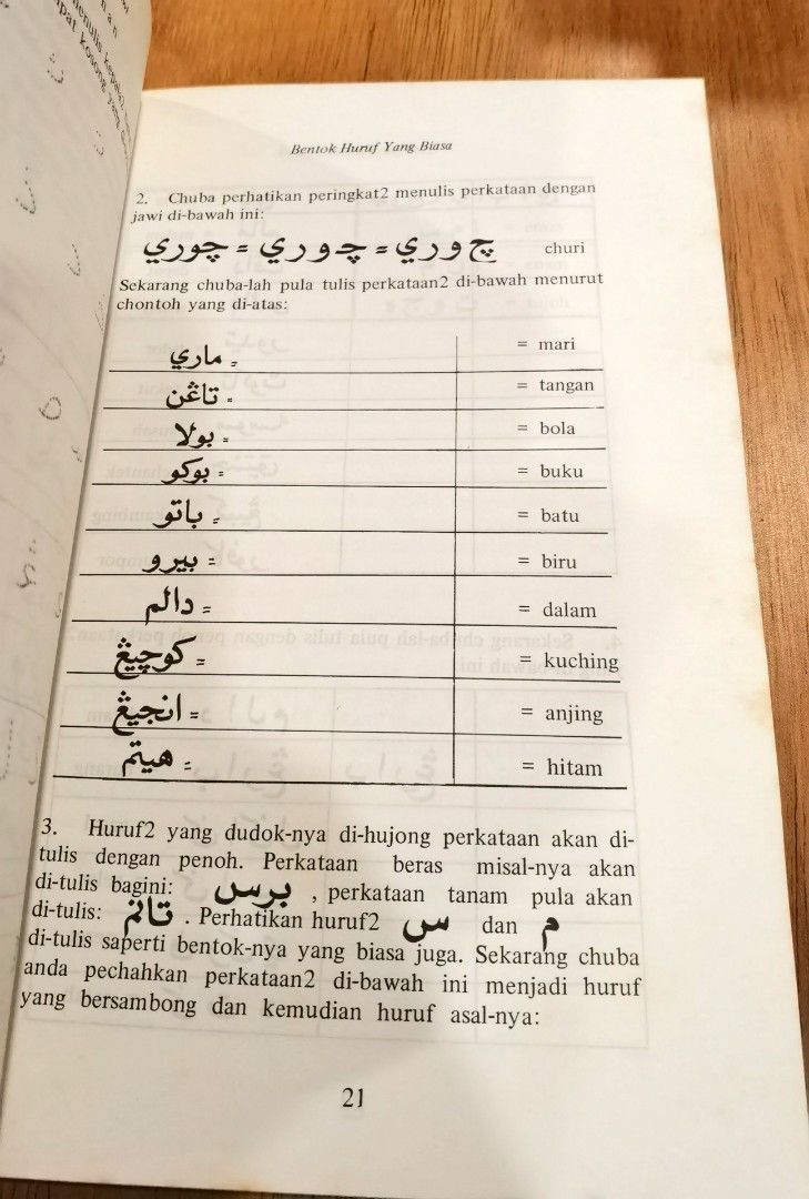 Petua Ejaan Jawi Cetakan Pertama 1972 Buku Lama, Hobbies & Toys, Books