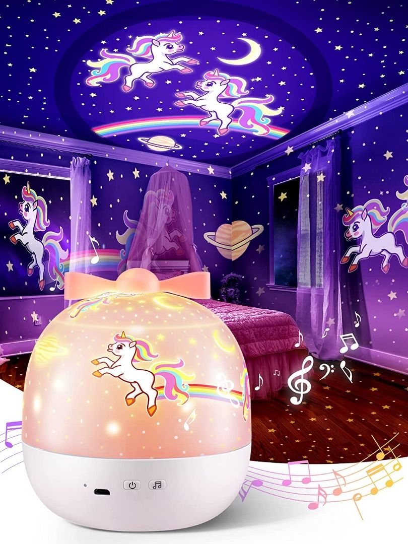 Children's room light projector top