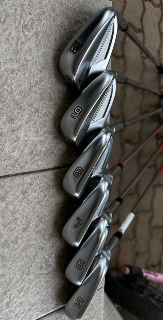 Ping i525 2022 iron Ns Pro Modus 105 (R) steel shaft. (Used for