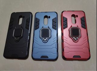 Poco F1 Ironman Case with Ring
