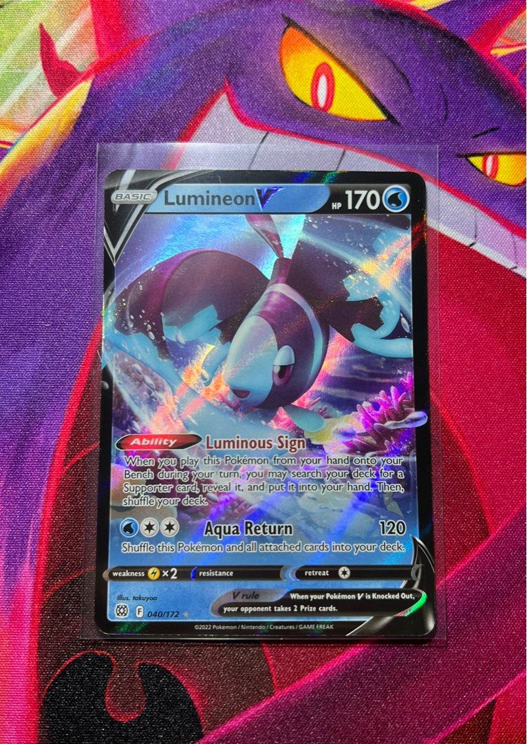 Lumineon V - Brilliant Stars (Ultra Rare) [BRS-040] Charizard V - Brilliant  Stars #153 Pokemon Card