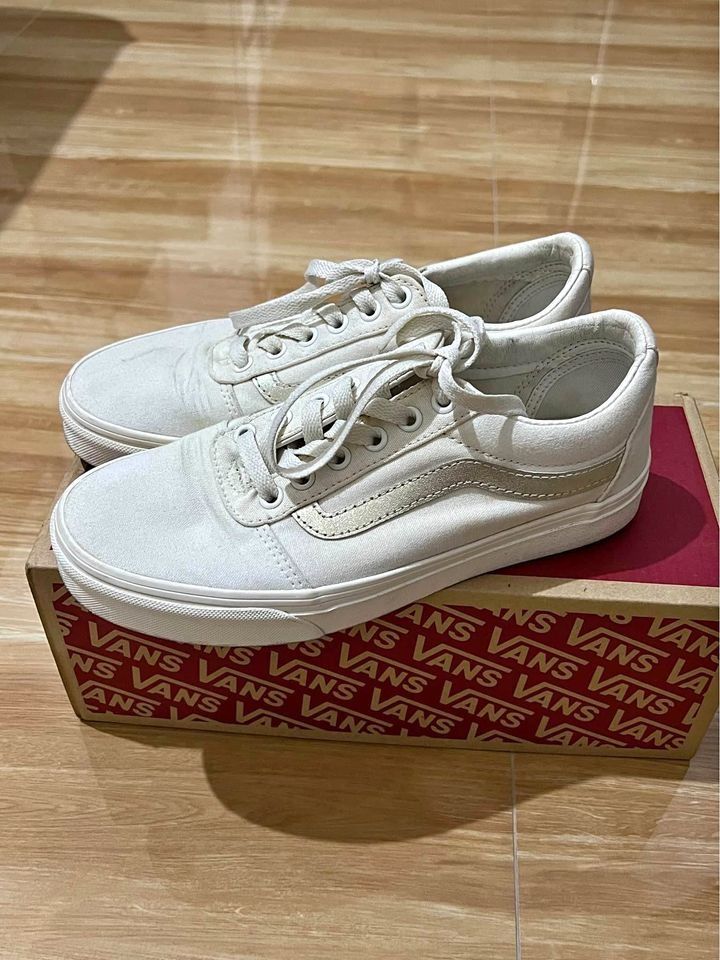 Vans canvas metallic online