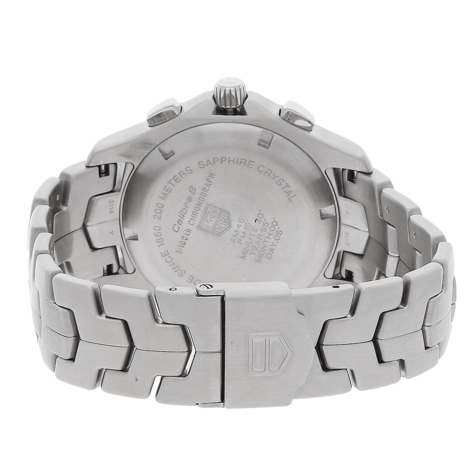 Pre-Owned Tag Heuer Link Calibre S Chronograph CJF7110.BA059, Luxury ...