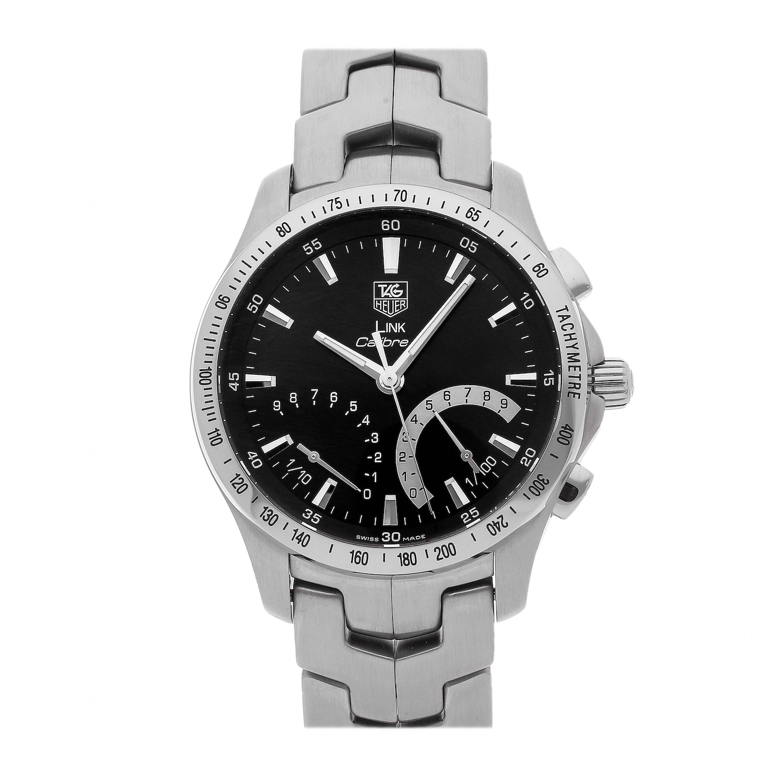 Pre-Owned Tag Heuer Link Calibre S Chronograph CJF7110.BA059, Luxury ...