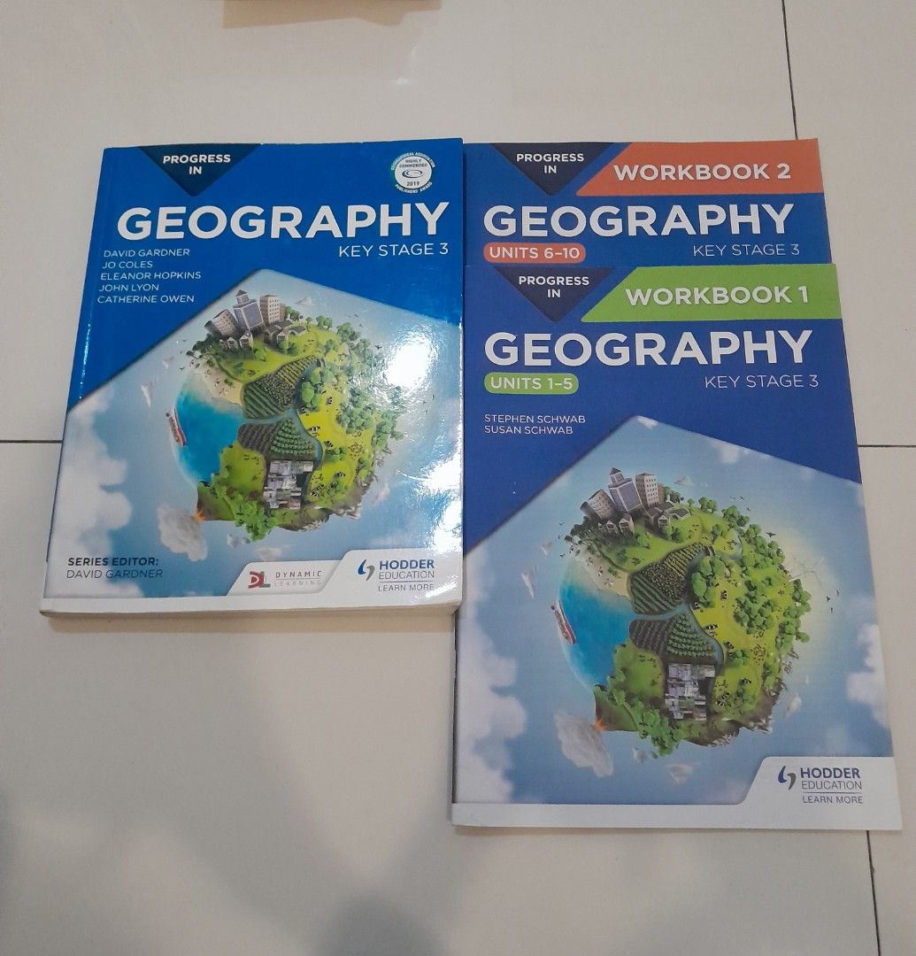 Progress in Geography key stage 3 coursebook and workbook, Hobbies
