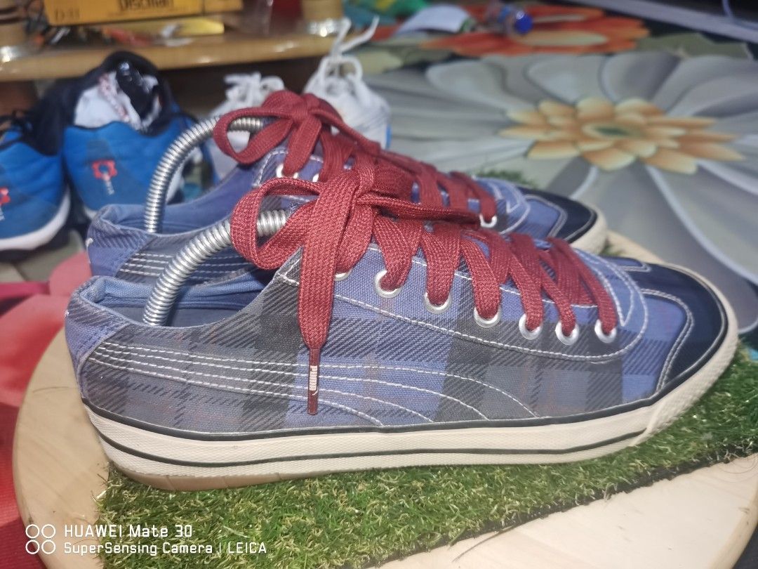 Puma top checkered shoes