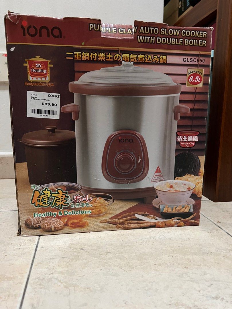 Cornell Purple Clay 2L Digital Slow Cooker will definitely save