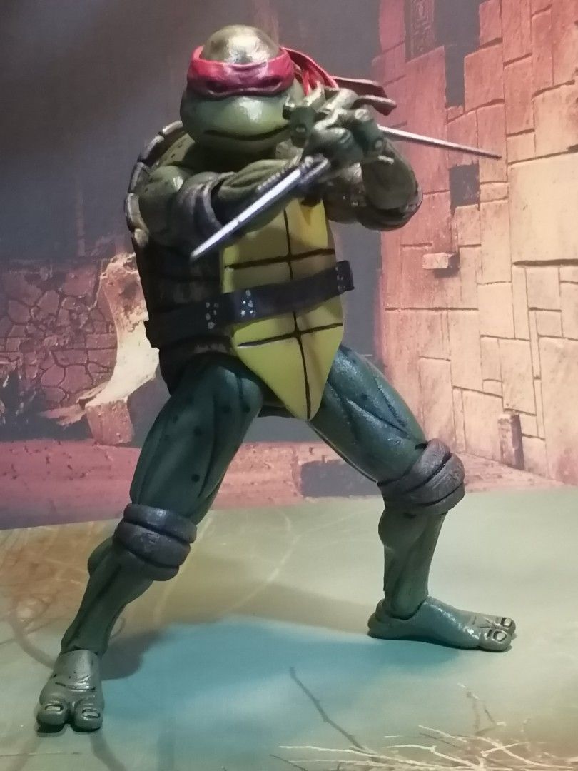 RAPHAEL Action Figure NECA Teenage Mutant Ninja Turtles 90's Movie ...
