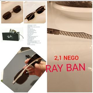 RAY BAN LIKE NEW AUTHENTIC 1000% NEGOTIABLE..