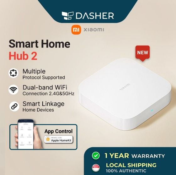 XIAOMI Mi Smart Home Hub 2 Support Bluetooth Mesh Zigbee Gateway Dual ban  Wi-Fi