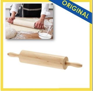Mepple Rolling Pin with Thickness Rings for Fondant, Pizza, Pie Crust,  Cookie, Pastry, Roller Rod for Dough Thickness, Adjustable Rolling Pin for  Baking, Wood Rolling Pin 13.6 with 4 Thickness Rings 