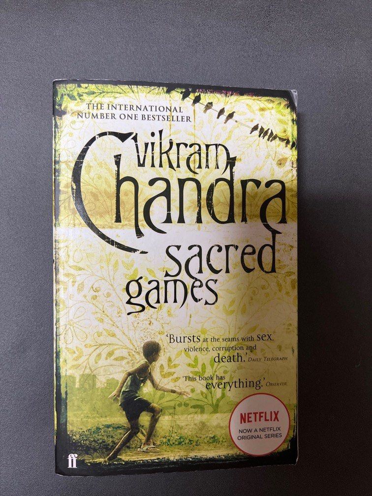 Sacred Games by Vikram Chandra, Hobbies & Toys, Books & Magazines