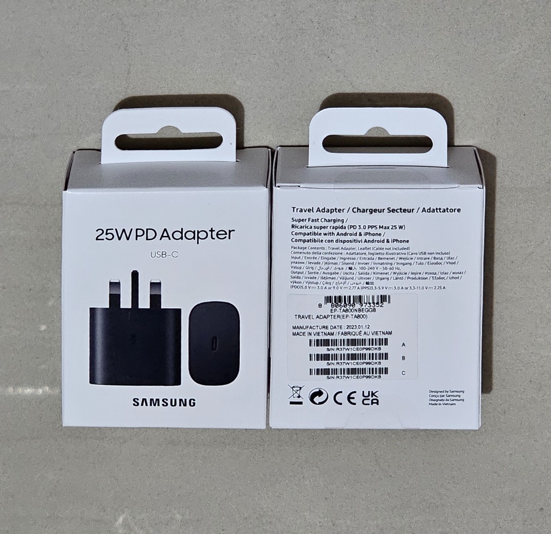 Samsung 25W PD Adapter, Mobile Phones & Gadgets, Mobile & Gadget ...