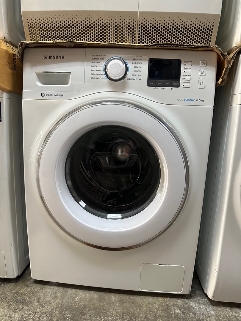 Samsung 8kg Digital Inverter Front Load Washing Machine, TV & Home ...