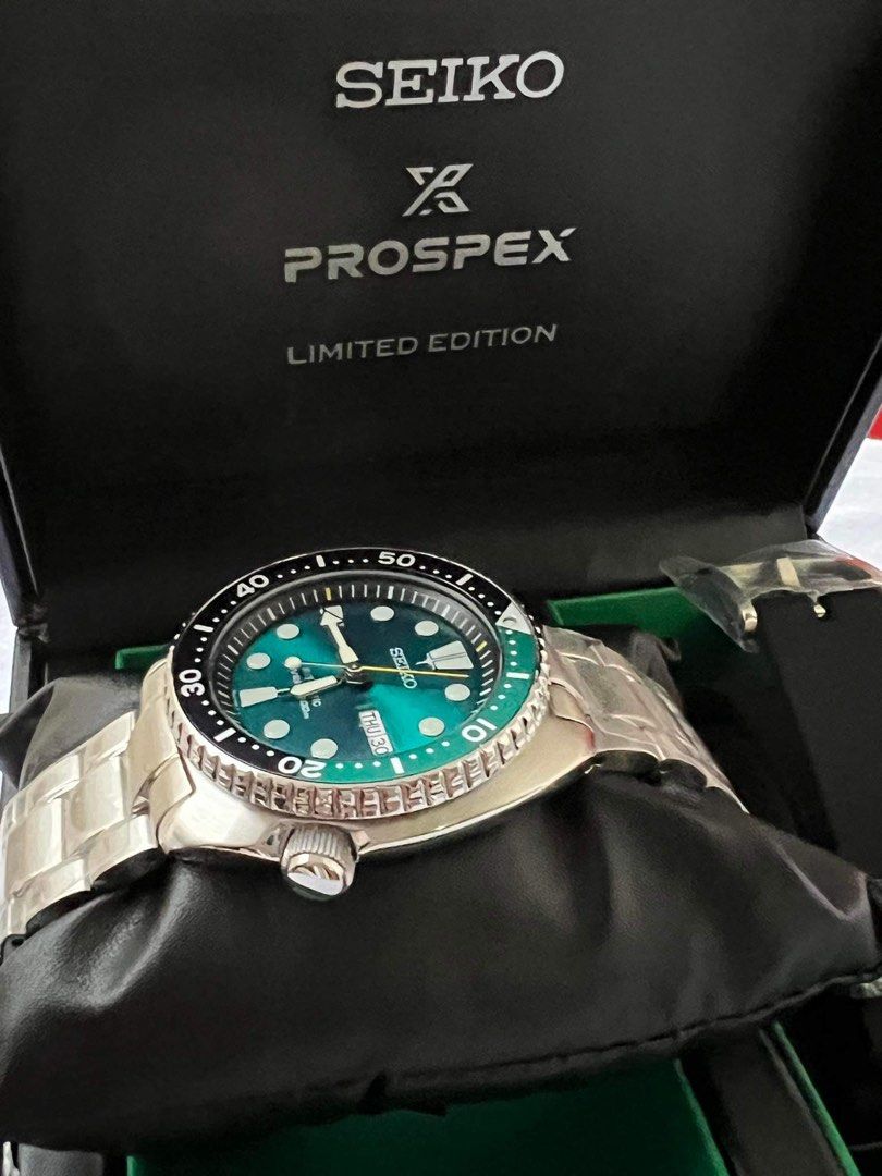 Seiko green turtle sales limited edition srpb01k1 srpb01